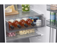 Lodówka Samsung RR70H39CEFEO Twin No Frost 185,8cm Grafitowa Stal AI 387L - 1529117 - zdjęcie 8